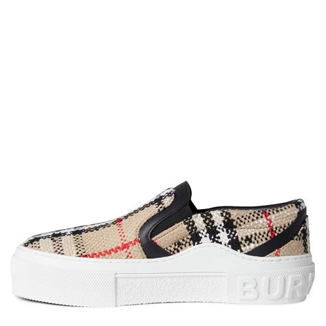 burberry slip on sneakers sale